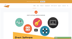 Desktop Screenshot of overtsoftware.com